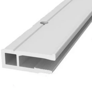 Профиль стеновой ПВХ перфорированный, белый