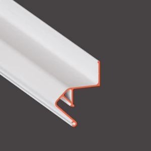 Стеновой парящий профиль Flexy FLY 01 белый, черный