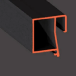 Профиль FLEXY BRUS 04 Чёрный мат. 2 п.м.