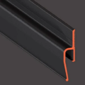 Профиль FLEXY EURO 01 теневой Чёрный мат. 2 п.м.