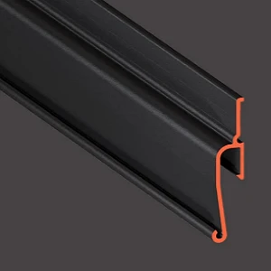 Профиль FLEXY EURO 02 теневой Чёрный мат. 2 п.м.