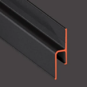 Профиль FLEXY KLASSIKA 140 теневой Чёрный мат. 2 п.м.