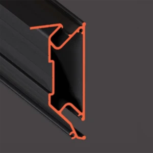 Профиль FLEXY BRUS 03 Чёрный, Белый 2 п.м.