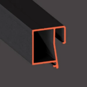 Профиль FLEXY BRUS 04 Чёрный мат. 2 п.м.