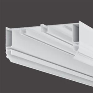 Профиль Alteza Gardina P 50 Карниз 2 и 3.2 п.м. двухрядный Чёрный, Белый