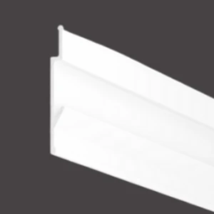 Бампер для карниза Alteza Gardina P 70 Чёрный, Белый мат 2 и 3.2 п.м.