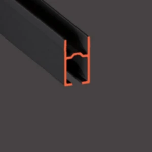 Профиль FLEXY SHTORKA 01 карнизный Белый, Чёрный 2 п.м.