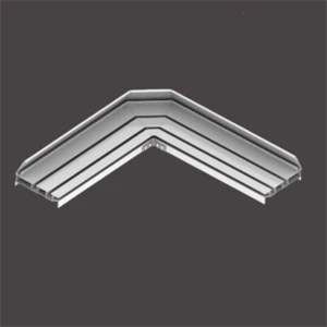 Угол ПК15 Наружный, Внутренний Чёрный, Белый