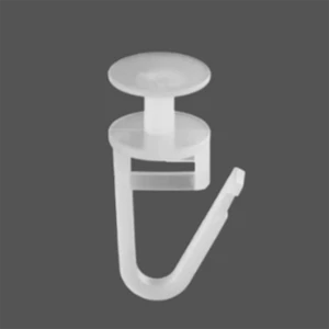 Крючки для карнизов ПК/ПФ 60 шт. + 6 стопперов