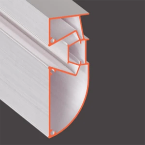 Профиль FLEXY LED 01 Двухуровневый с подсветкой Неокрашенный 2 п.м.